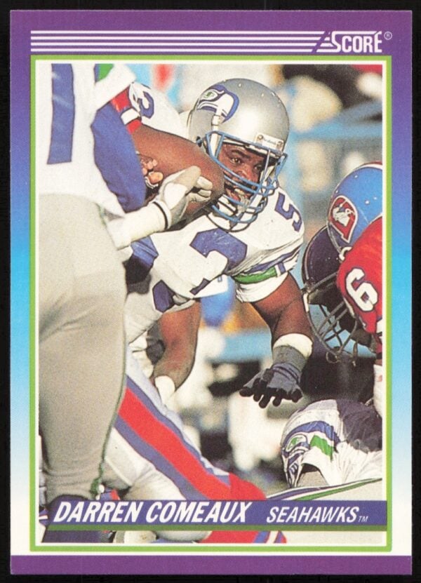 1990 Score Darren Comeaux #472 (Front)