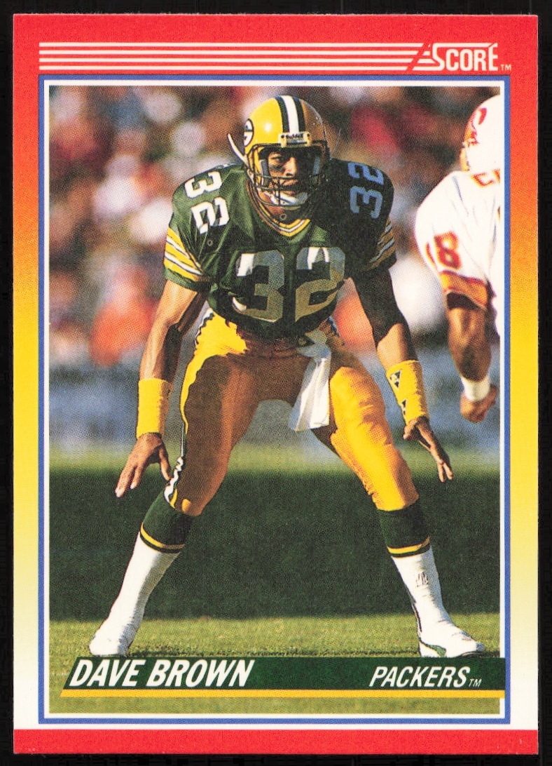 1990 Score Dave Brown #229 (Front)