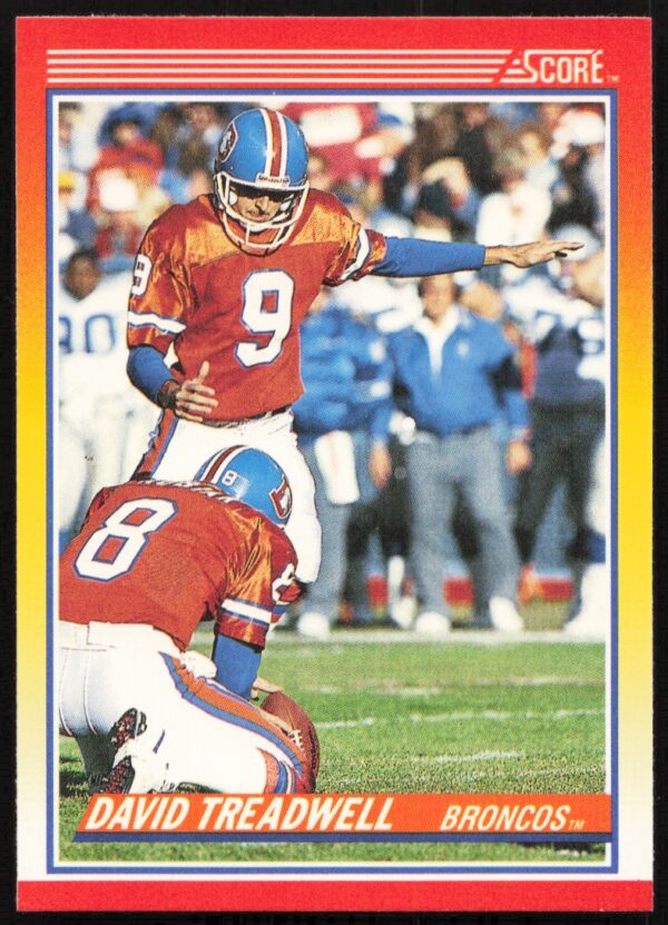 1990 Score David Treadwell #234 (Front)