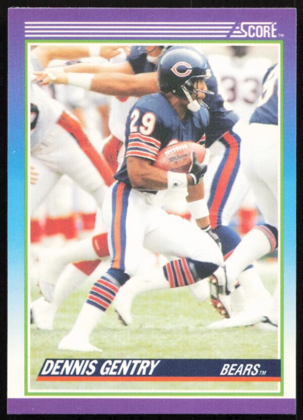 1990 Score Dennis Gentry #162 (Front)