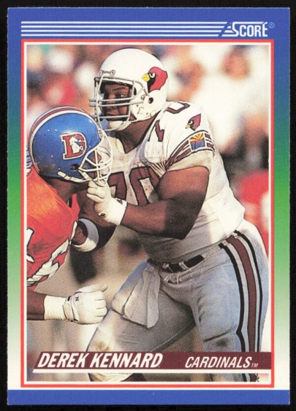 1990 Score Derek Kennard #397 (Front)