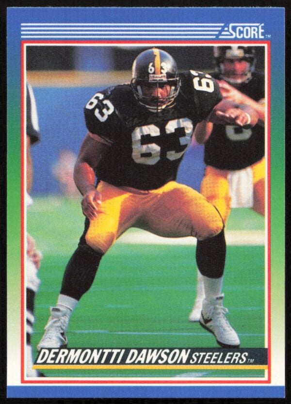 1990 Score Dermontti Dawson #41 (Front)