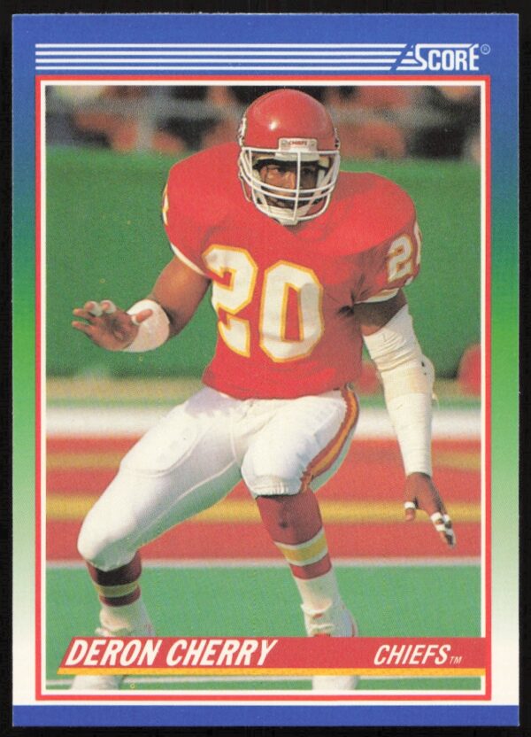 1990 Score Deron Cherry #440 (Front)