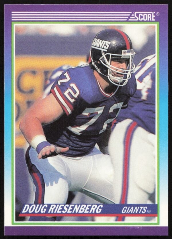 1990 Score Doug Riesenberg #542 (Front)