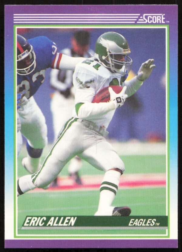 1990 Score Eric Allen #121 (Front)