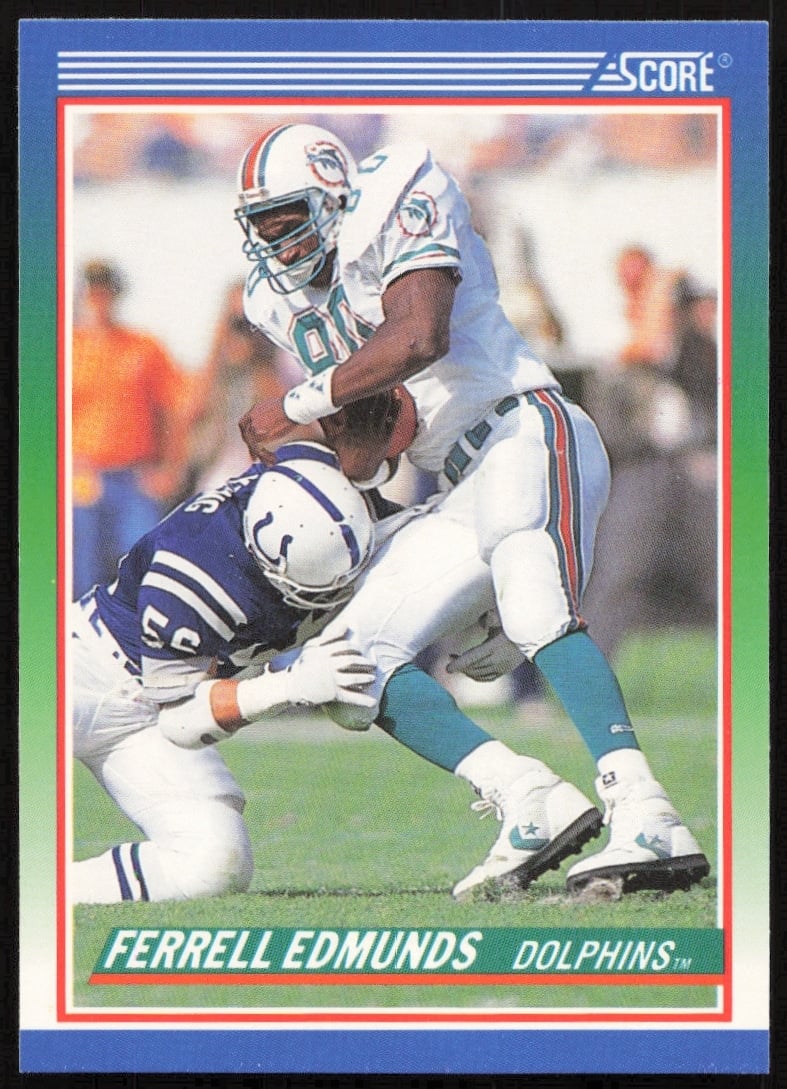 1990 Score Ferrell Edmunds #349 (Front)