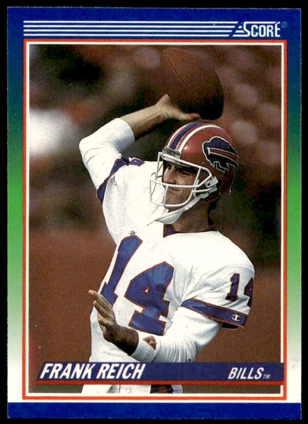 1990 Score Frank Reich #340 (Front)