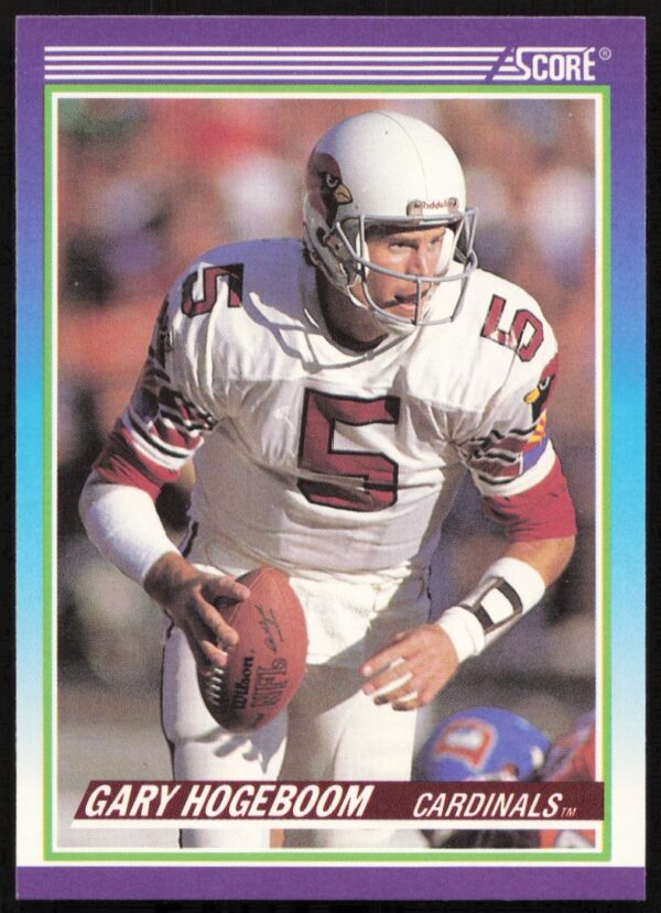 1990 Score Gary Hogeboom #529 (Front)