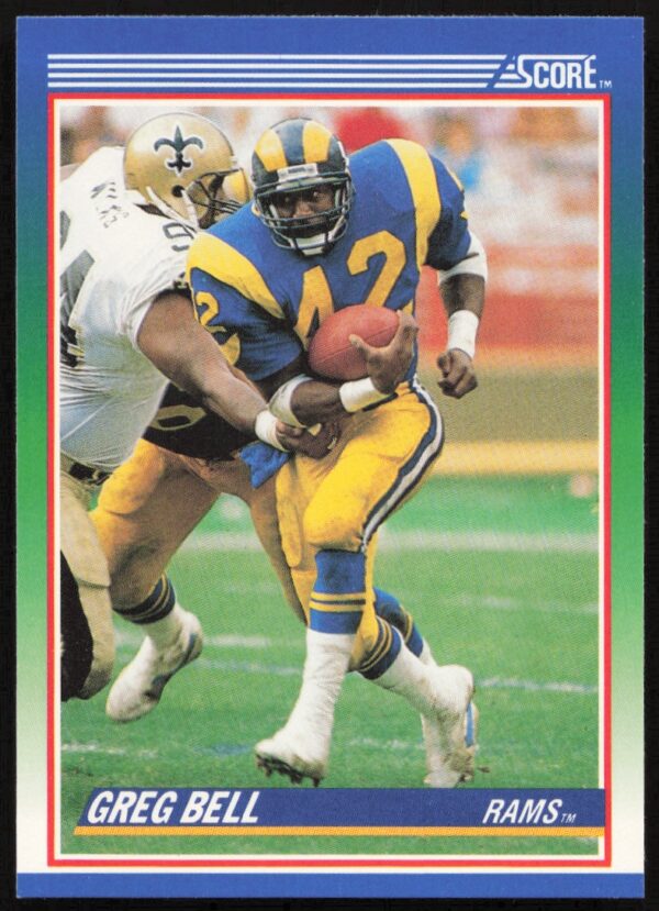 1990 Score Greg Bell #89 (Front)