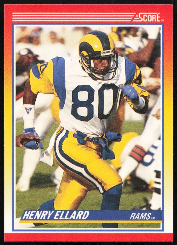 1990 Score Henry Ellard #225 (Front)