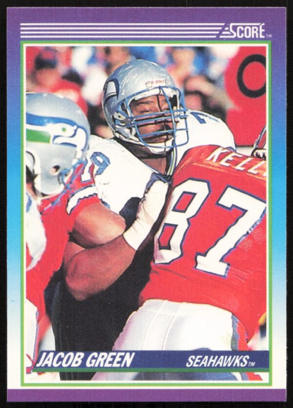 1990 Score Jacob Green #114 (Front)