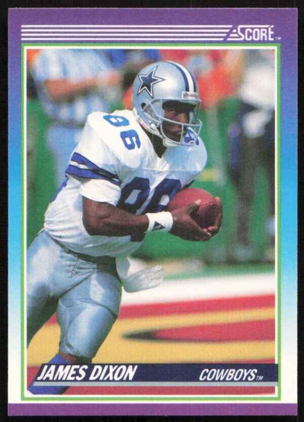 1990 Score James Dixon #119 (Front)