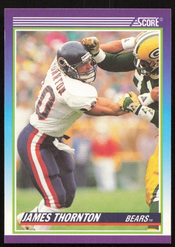 1990 Score James Thornton #459 (Front)