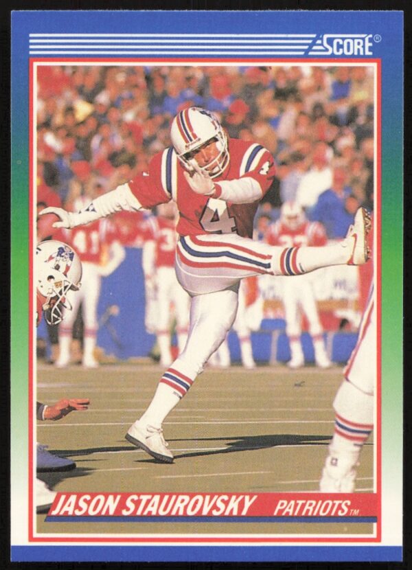 1990 Score Jason Staurovsky #414 (Front)