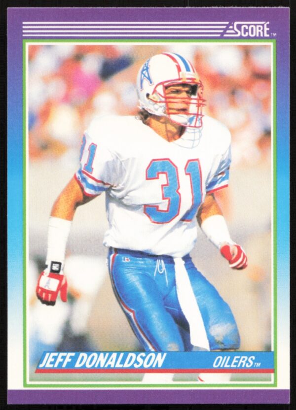 1990 Score Jeff Donaldson #131 (Front)