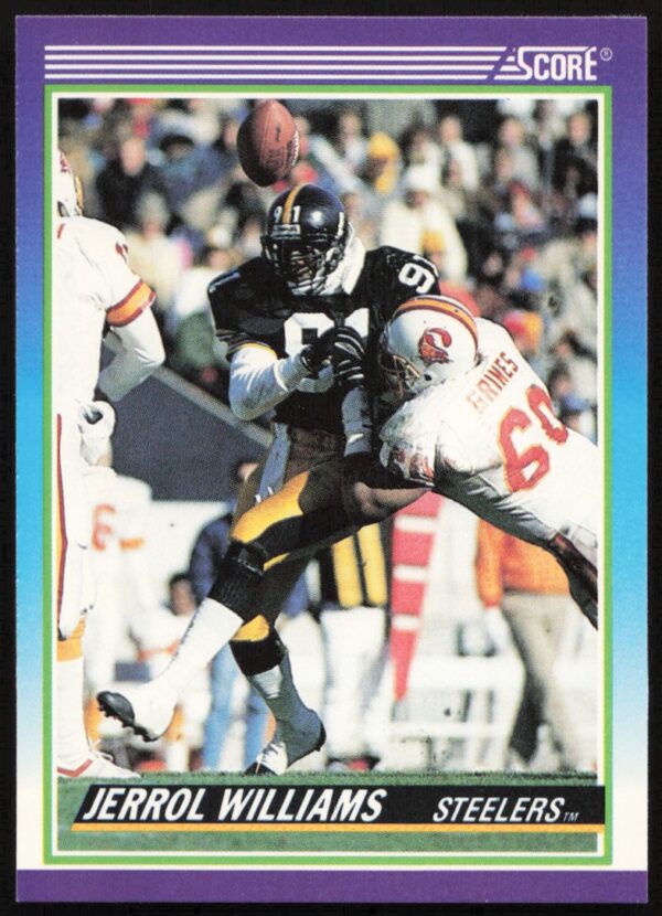 1990 Score Jerrol Williams #501 (Front)