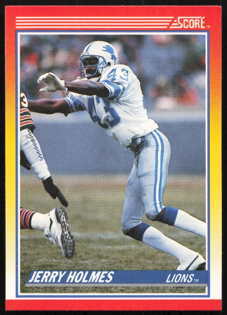 1990 Score Jerry Holmes #242 (Front)