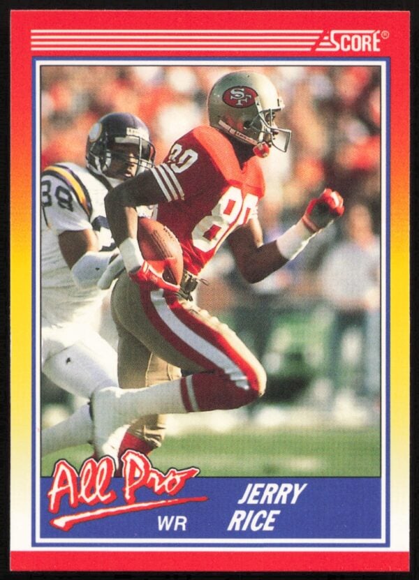 1990 Score Jerry Rice #590 (Front)