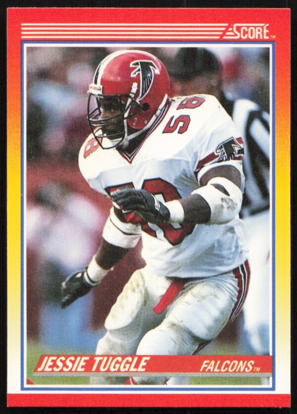 1990 Score Jessie Tuggle #269 (Front)