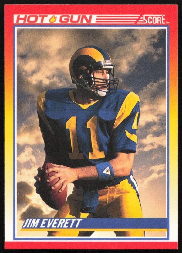 1990 Score Jim Everett #312 (Front)