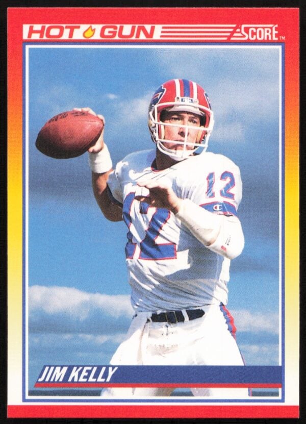 1990 Score Jim Kelly #318 (Front)