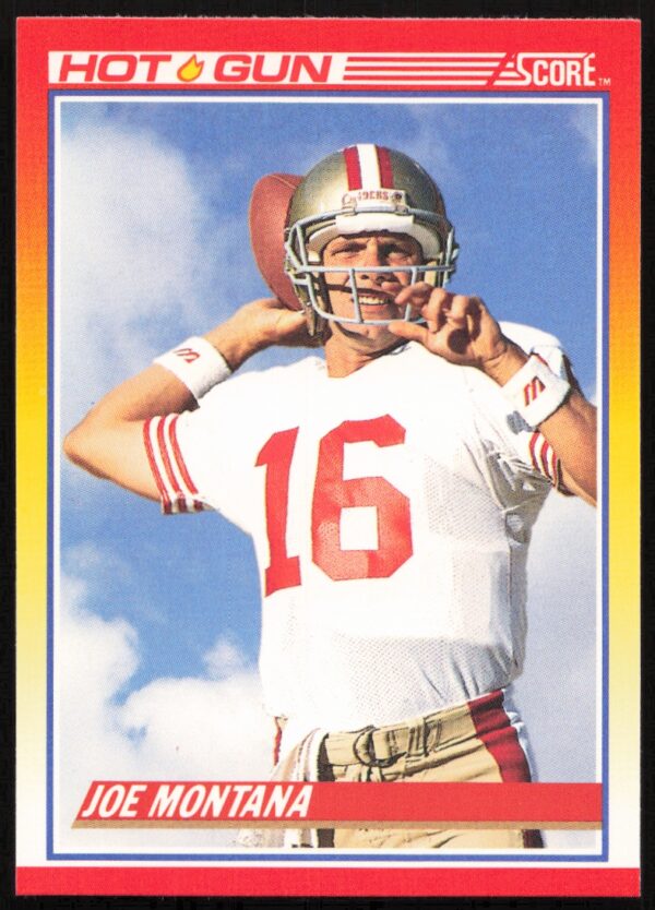 1990 Score Joe Montana #311 (Front)