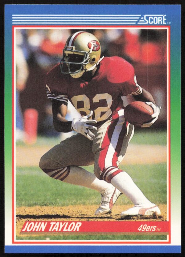 1990 Score John Taylor #9 (Front)