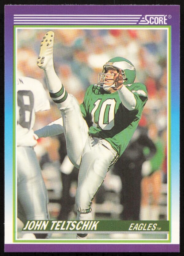 1990 Score John Teltschik #453 (Front)