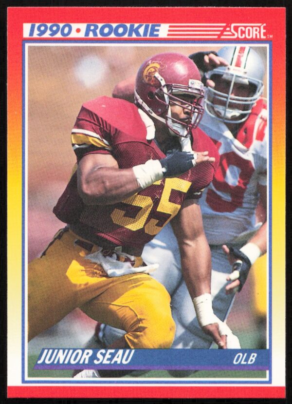 1990 Score Junior Seau #302 (Front)