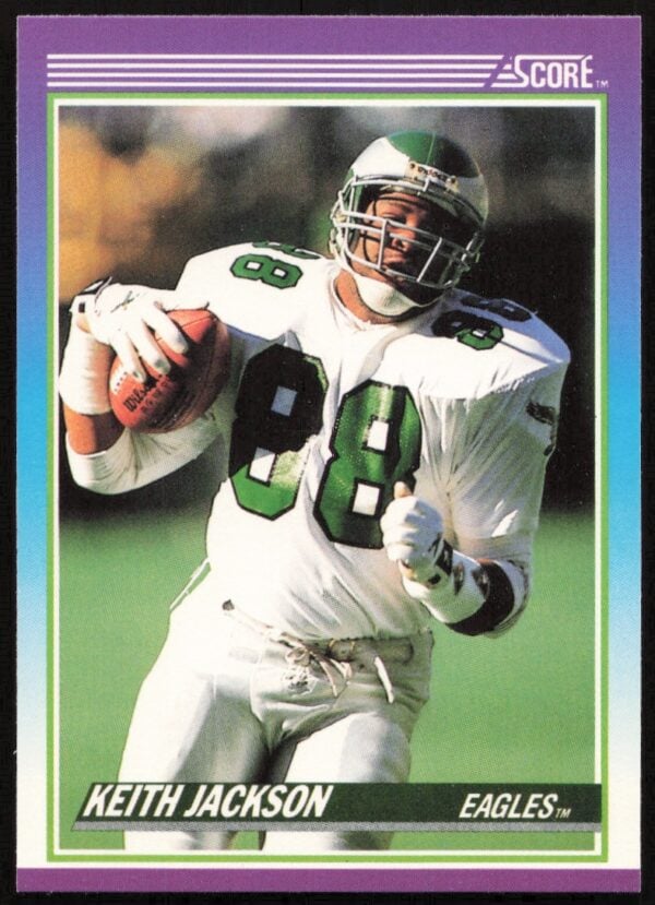 1990 Score Keith Jackson #210 (Front)