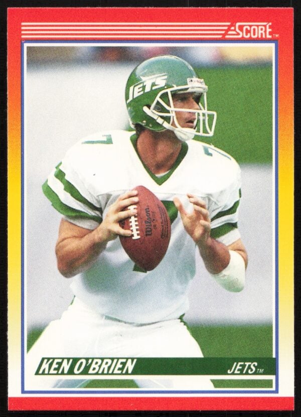 1990 Score Ken O'Brien #270 (Front)