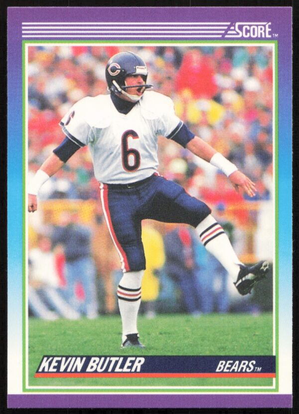 1990 Score Kevin Butler #134 (Front)