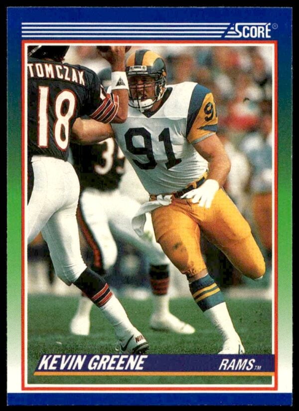 1990 Score Kevin Greene #374 (Front)