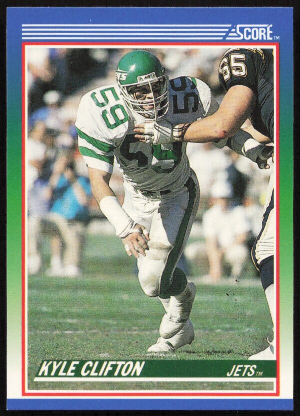 1990 Score Kyle Clifton #64 (Front)