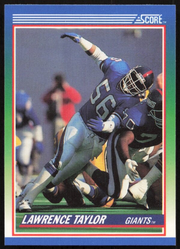 1990 Score Lawrence Taylor #50 (Front)