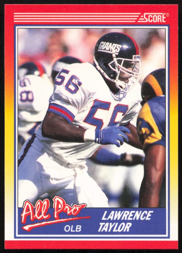 1990 Score Lawrence Taylor #571 (Front)