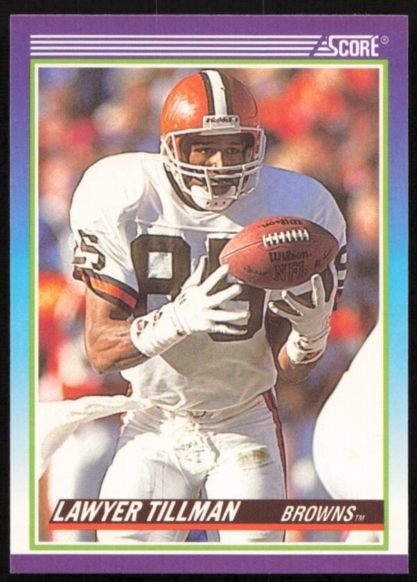 1990 Score Lawyer Tillman #457 (Front)