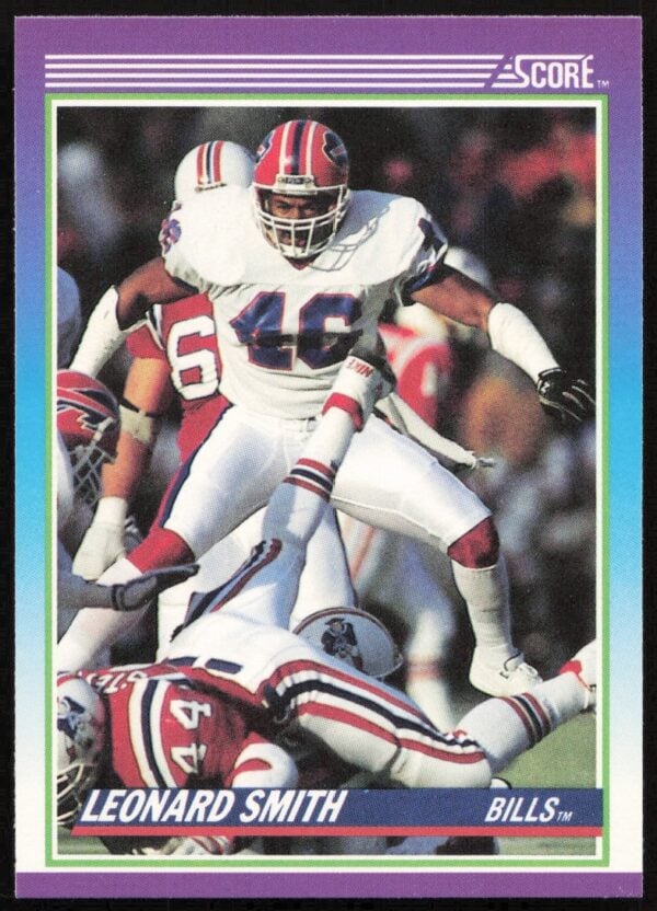 1990 Score Leonard Smith #190 (Front)