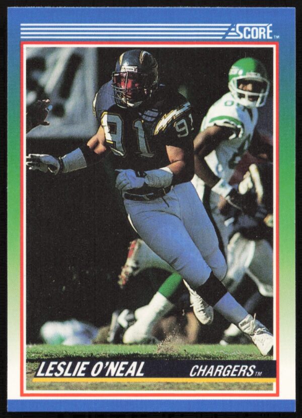 1990 Score Leslie O'Neal #8 (Front)