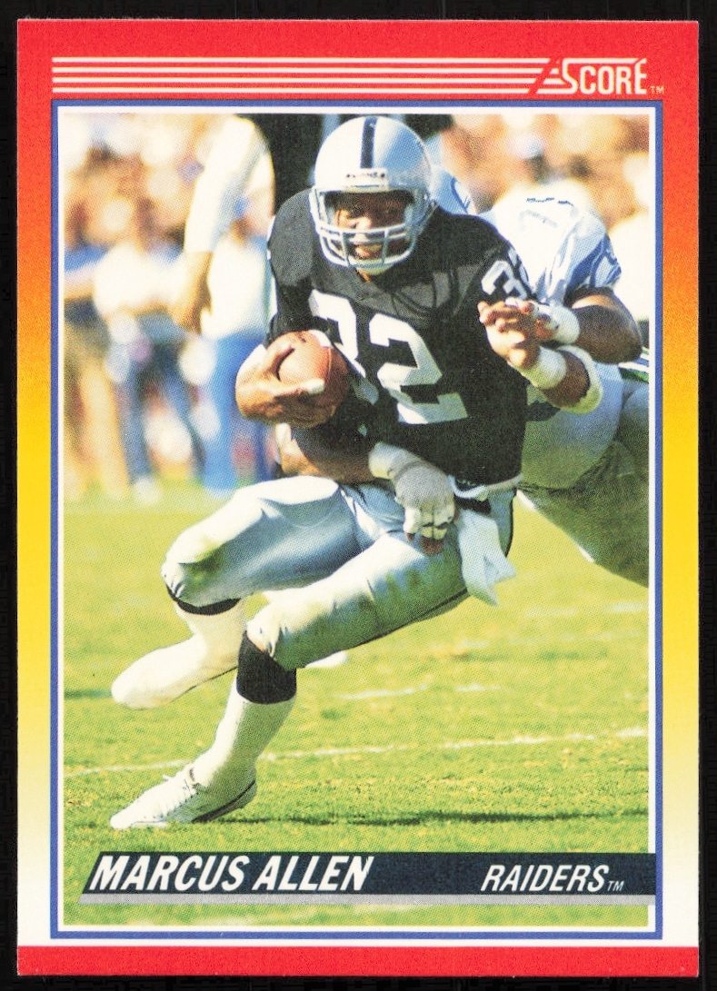 1990 Score Marcus Allen #230 (Front)