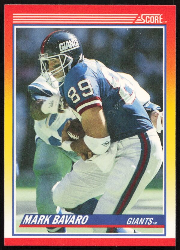 1990 Score Mark Bavaro #260 (Front)