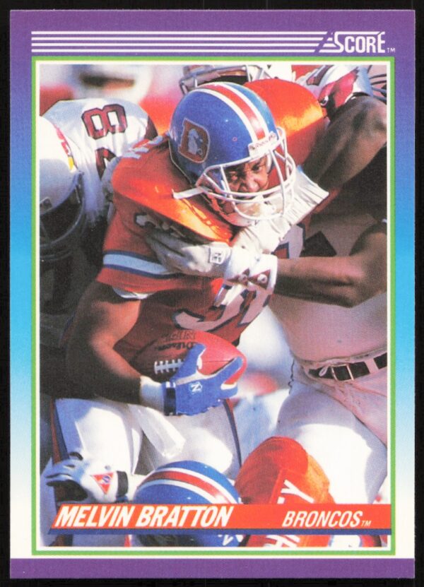 1990 Score Melvin Bratton #133 (Front)