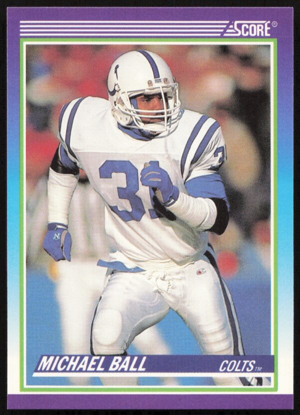 1990 Score Michael Ball #525 (Front)