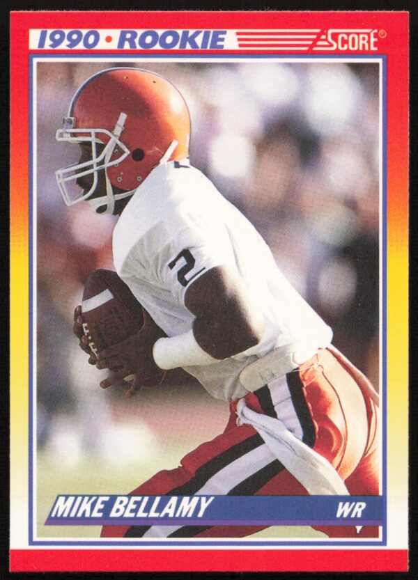 1990 Score Mike Bellamy #626 (Front)