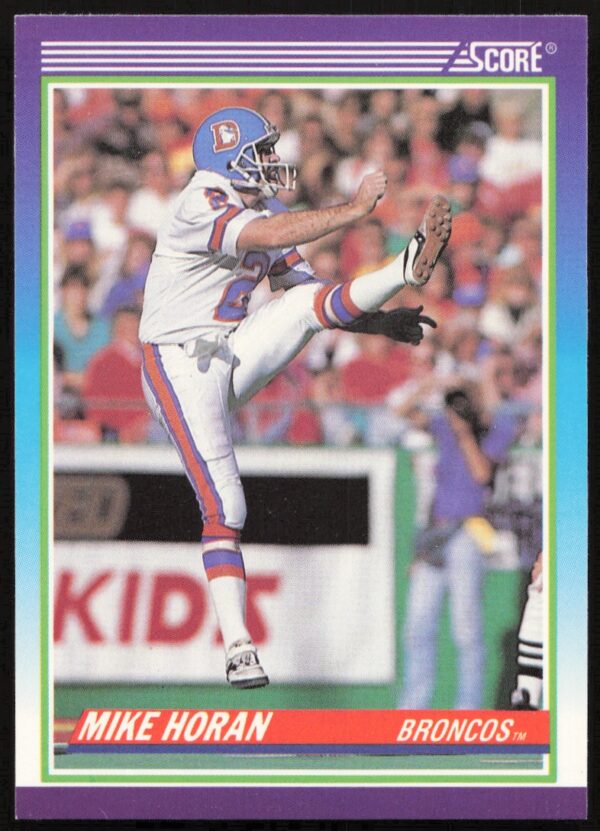 1990 Score Mike Horan #546 (Front)