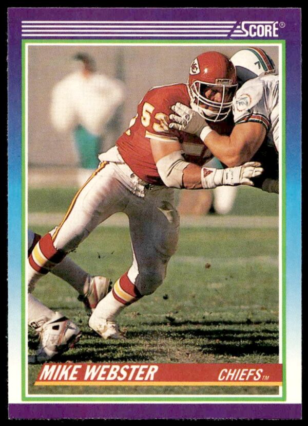 1990 Score Mike Webster #541 (Front)