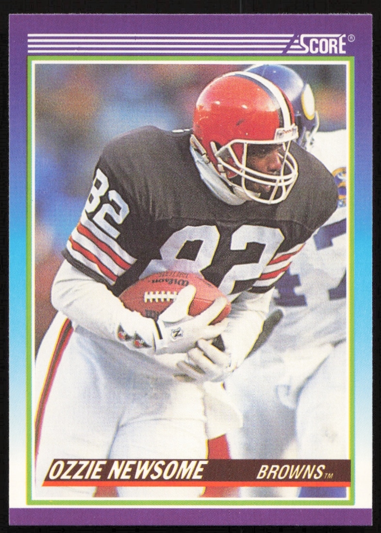 1990 Score Ozzie Newsome #443 (Front)