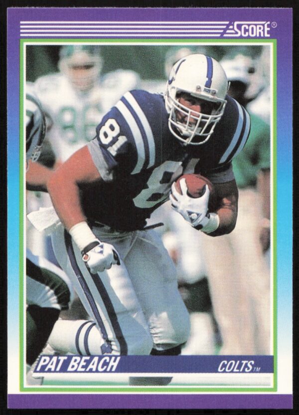 1990 Score Pat Beach #505 (Front)