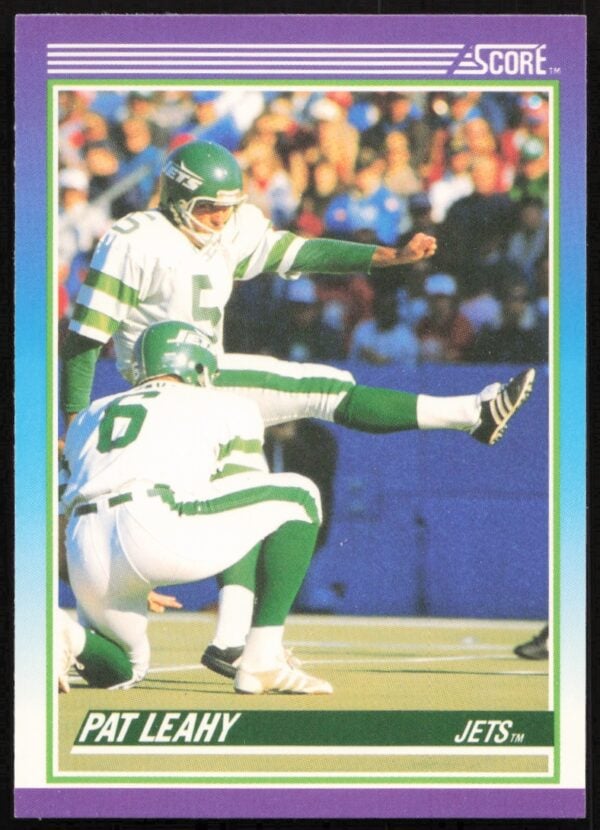 1990 Score Pat Leahy #165 (Front)