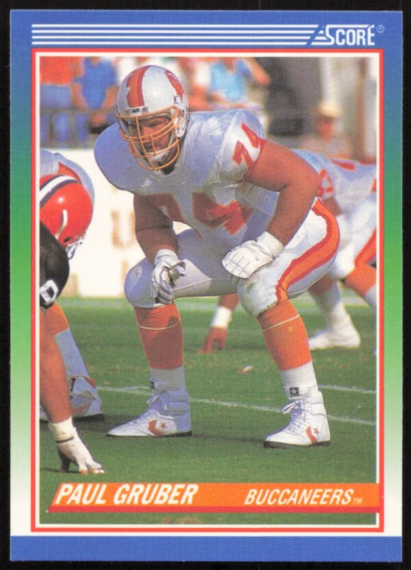 1990 Score Paul Gruber #351 (Front)